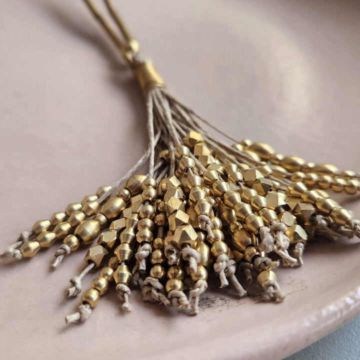 Handmade Arabella Brass Necklace