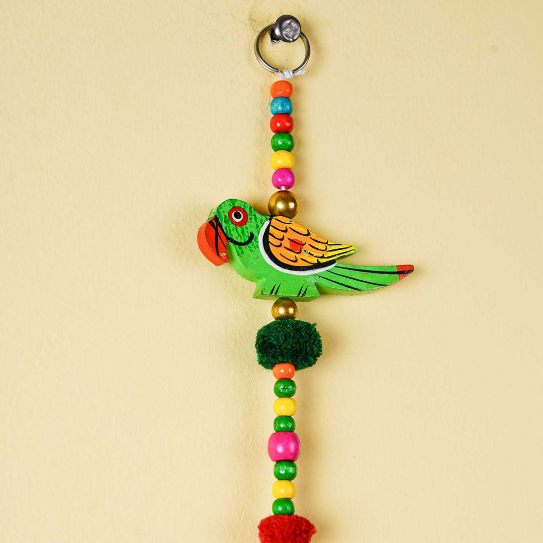 Parrot Festive Wall Hangings I Set of 2
