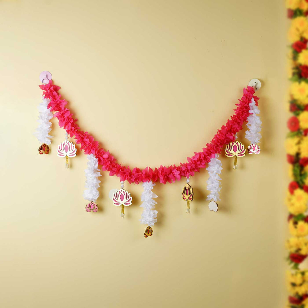 Lotus Festive Toran Door Hanging