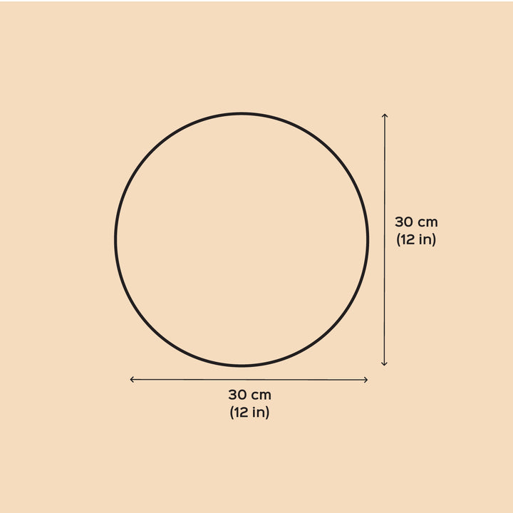 South Indian Couple Photo Personalized Handpainted Canvas Wall Clock