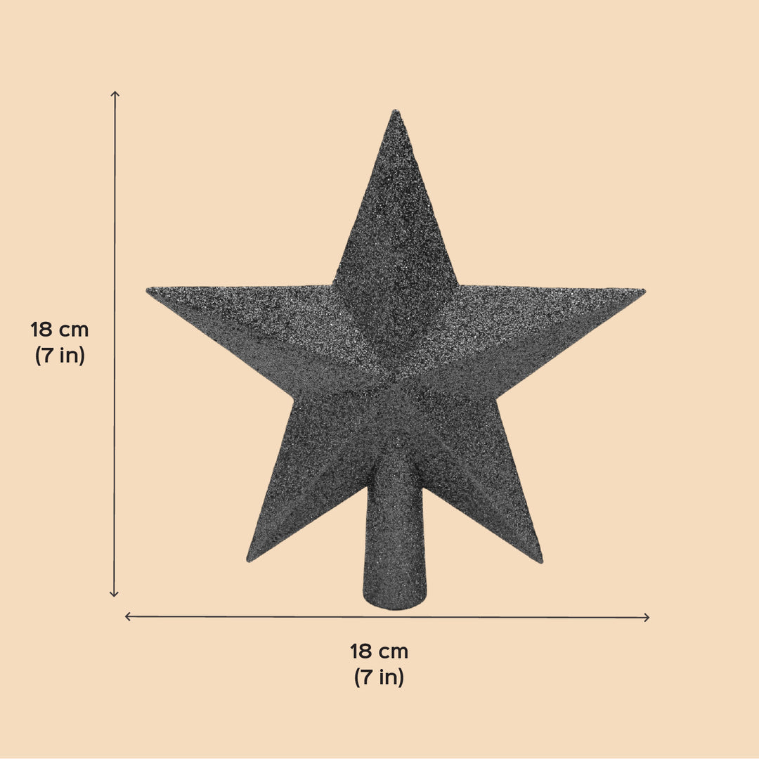 Reusable Regal Gold Star Tree Topper