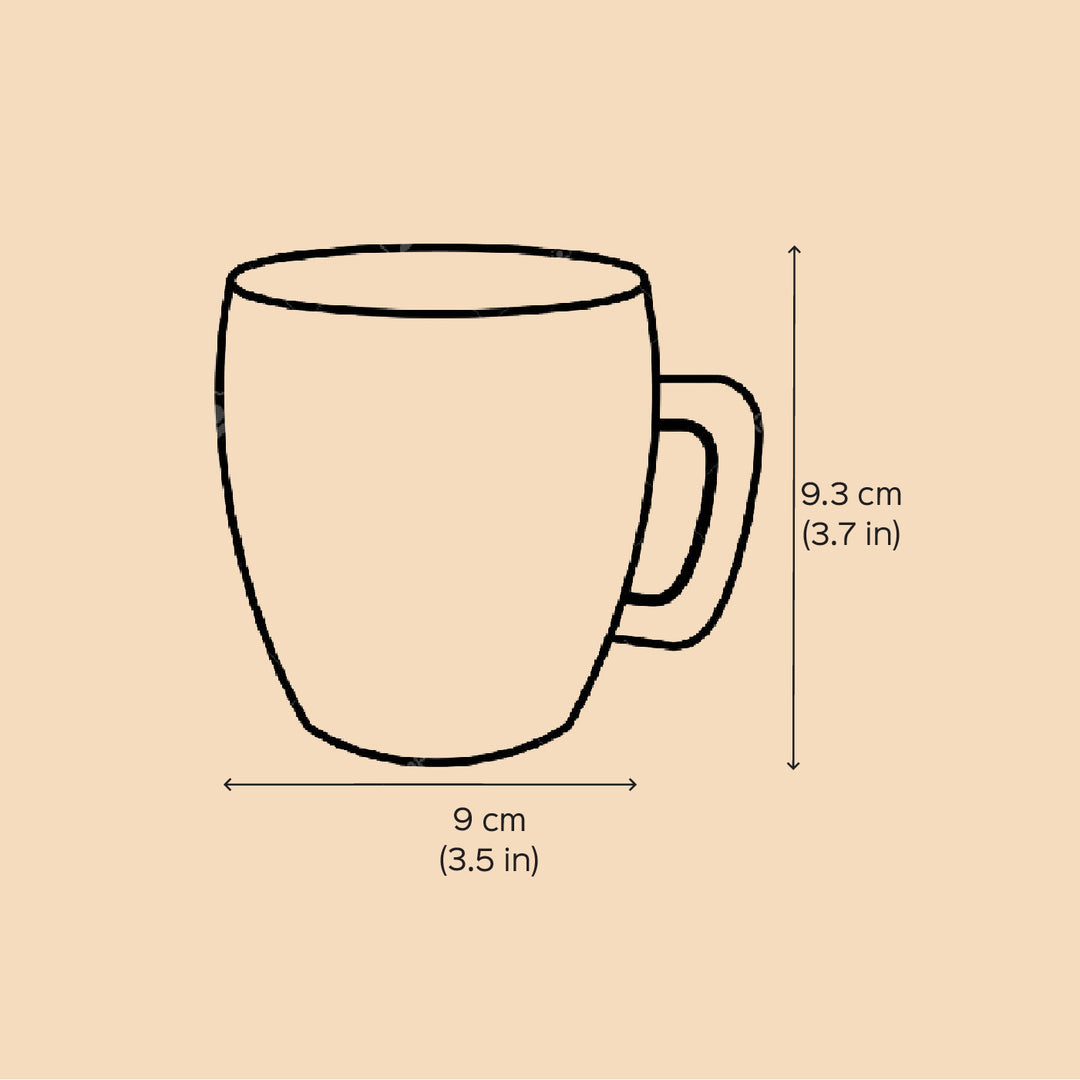 Personalized Hand-Painted Supporting Brother Theme Terracotta Mug