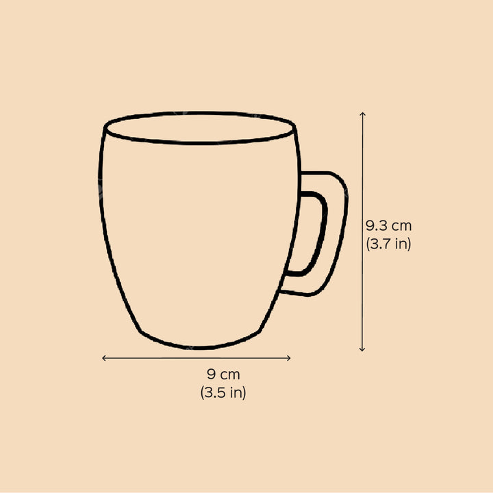 Personalized Hand-Painted Supporting Brother Theme Terracotta Mug