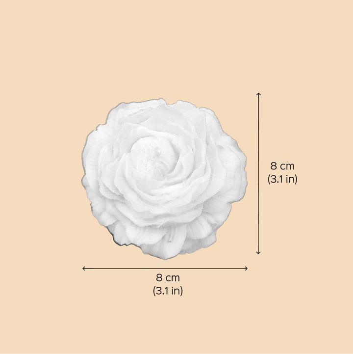 Handmade Peony Theme Soy Wax Candle