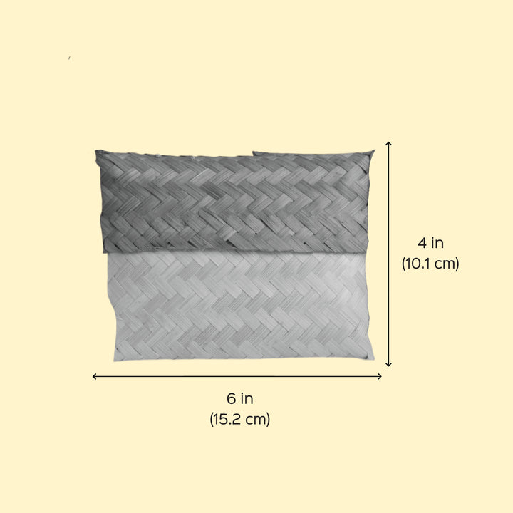 6 x 4 Inch | Handmade Bamboo Gifting Pouch | Set Of 3