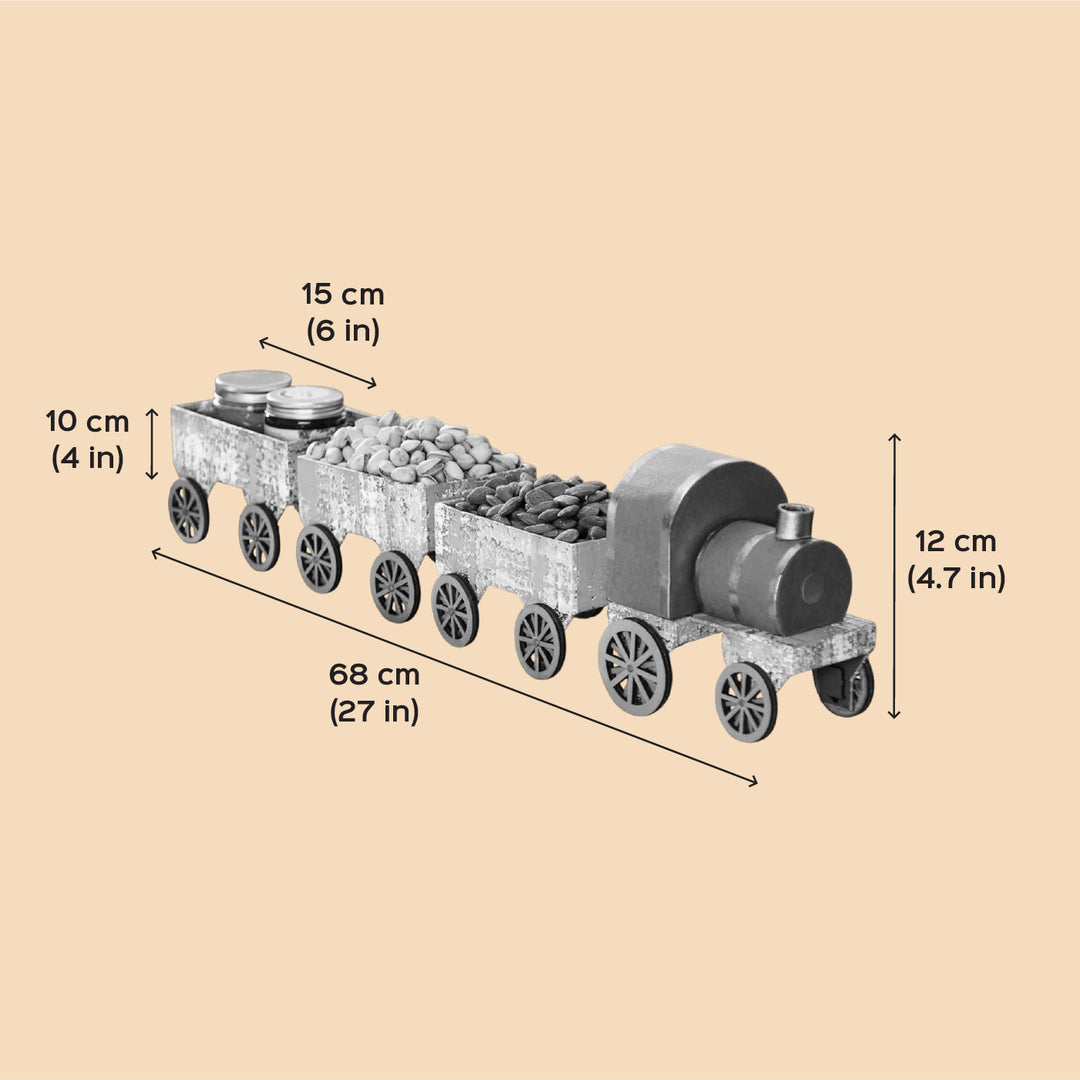 Handmade Toy Train Design Paper Gift Box