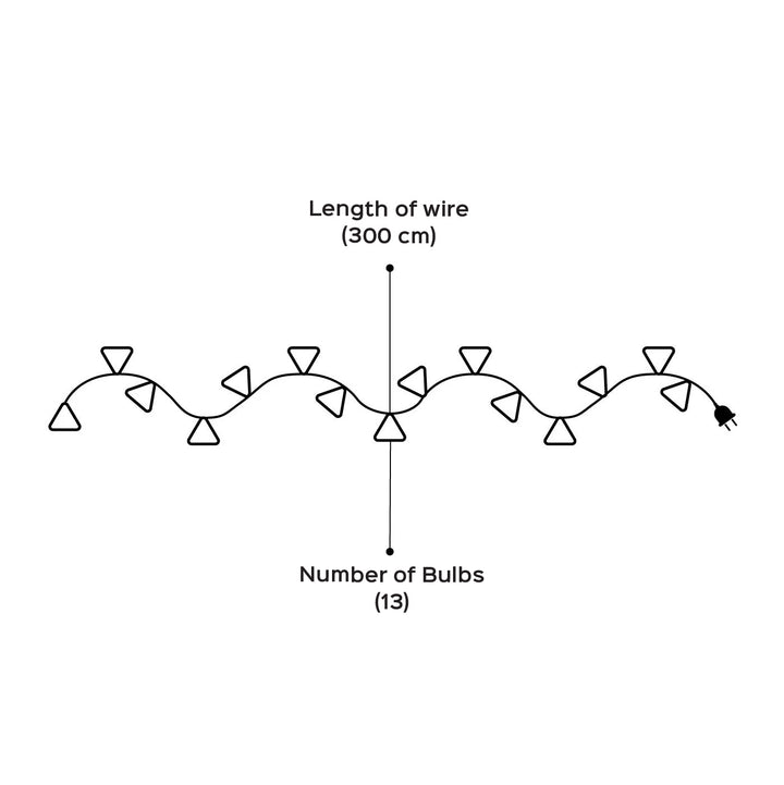 3m, 13 Bulbs | Handmade Bamboo Gift Box Fairy Lights