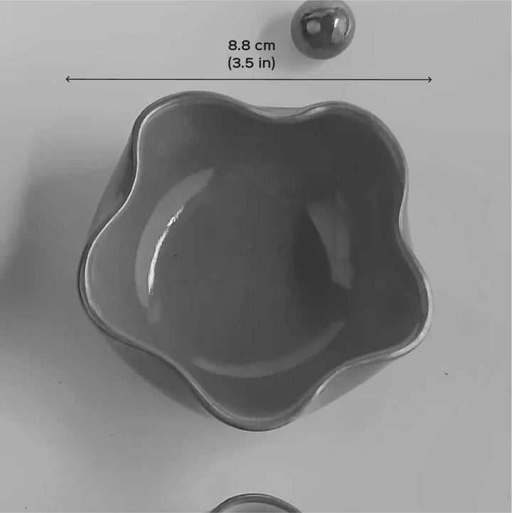 Handmade Twinkle Tara Bowl Shape Ceramic Tealight Holder