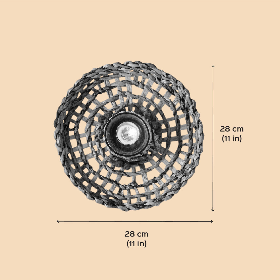 Ecofriendly Banana Holly Berry Candle Wreath