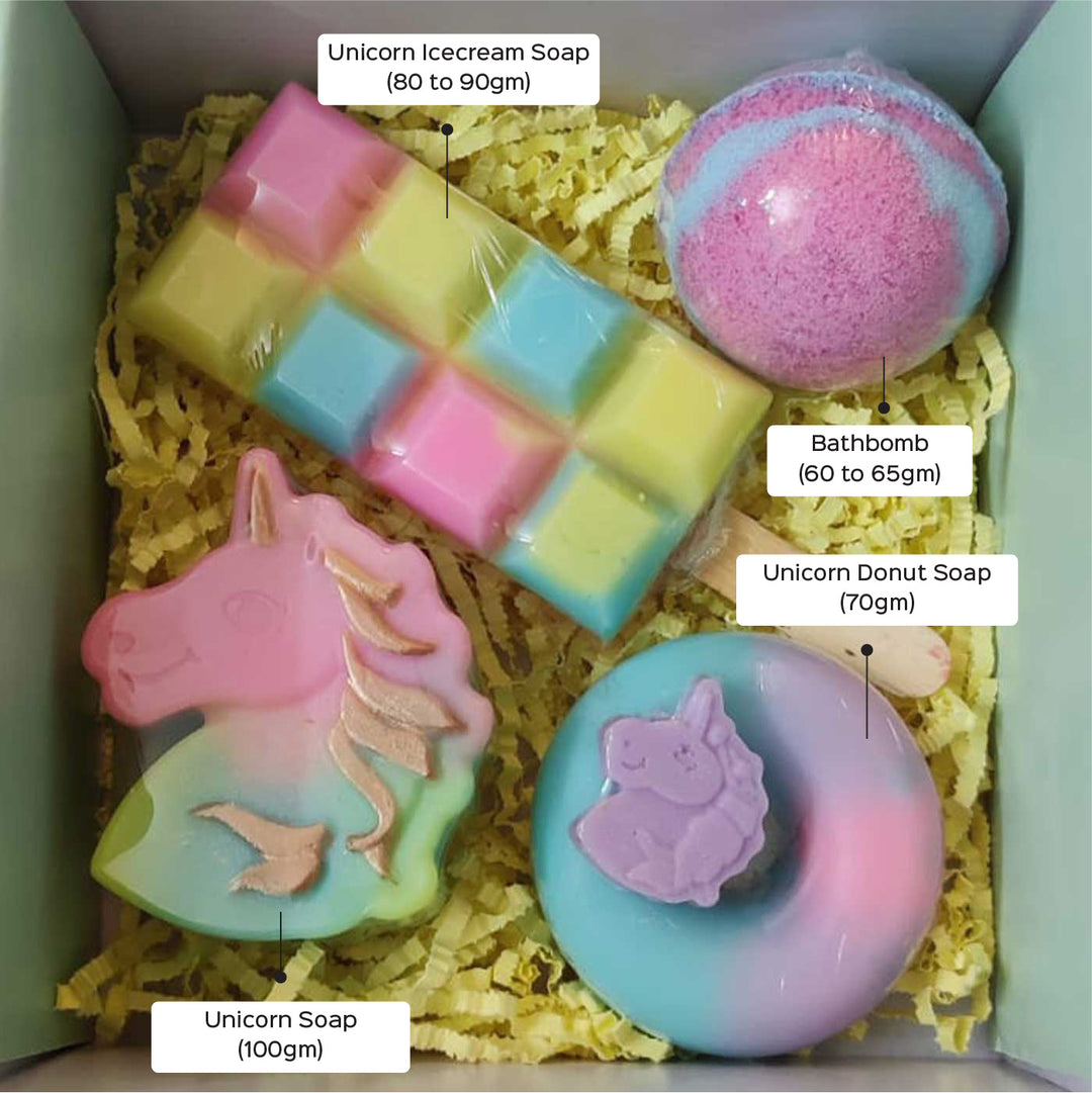 Handmade Unicorn Shea Butter Gift Hamper | Set Of 5