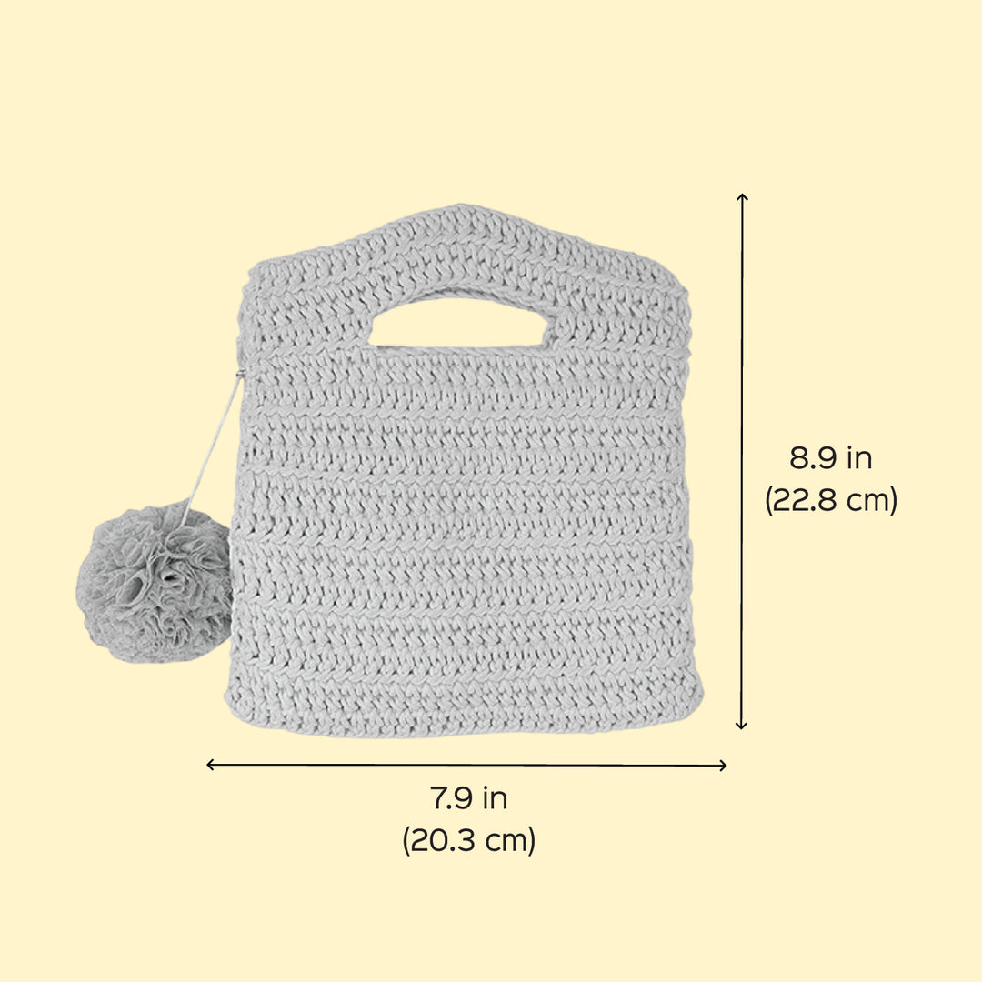 Handmade Crochet Miniature Handbag