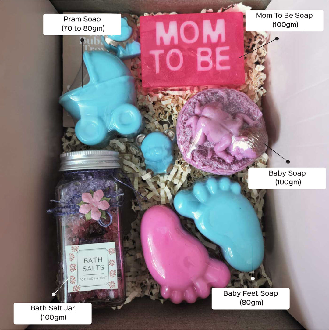 Handmade Baby Shower Gift Hamper | Set Of 9