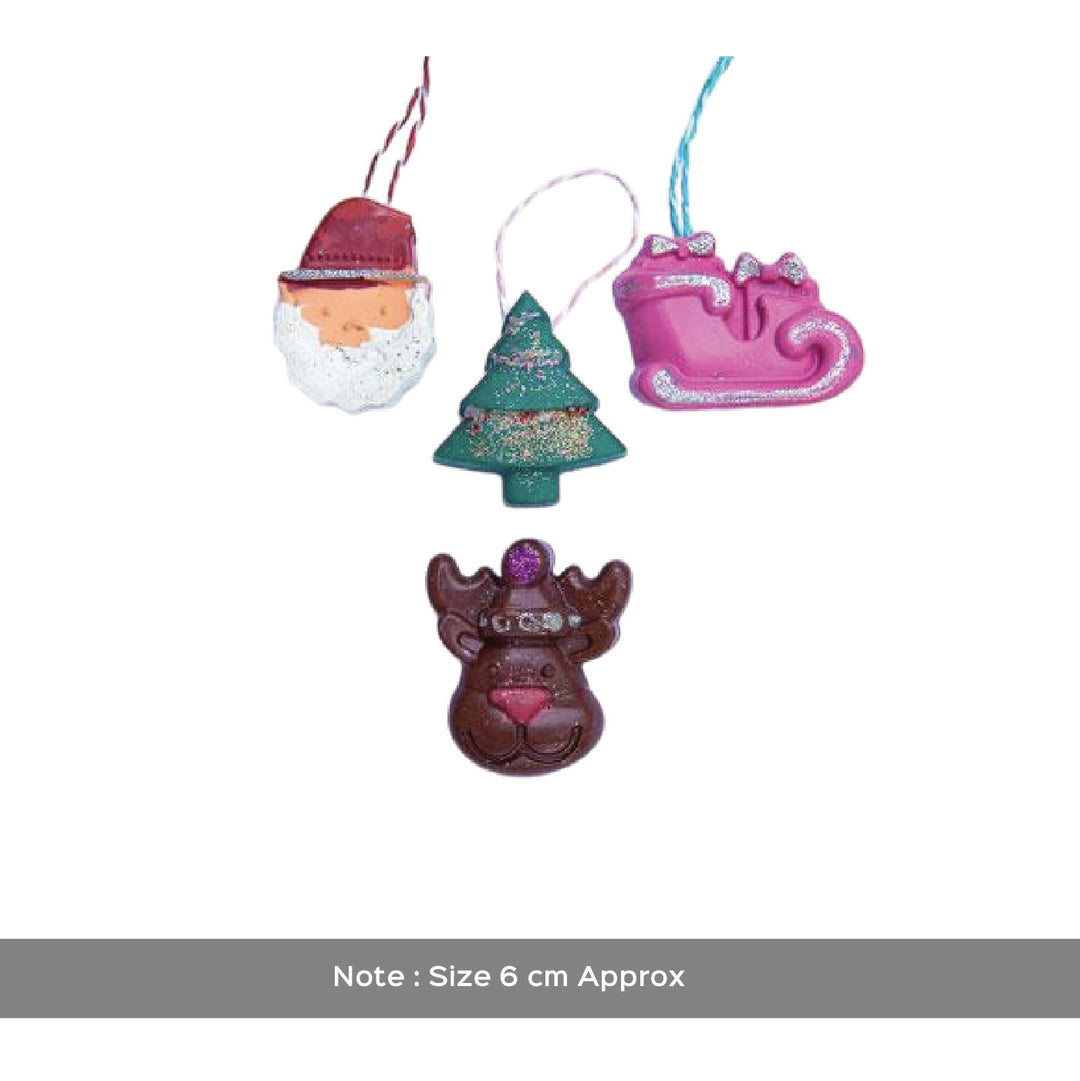 Handmade Non-Toxic Christmas Trees Décor Crayons | Set Of 6