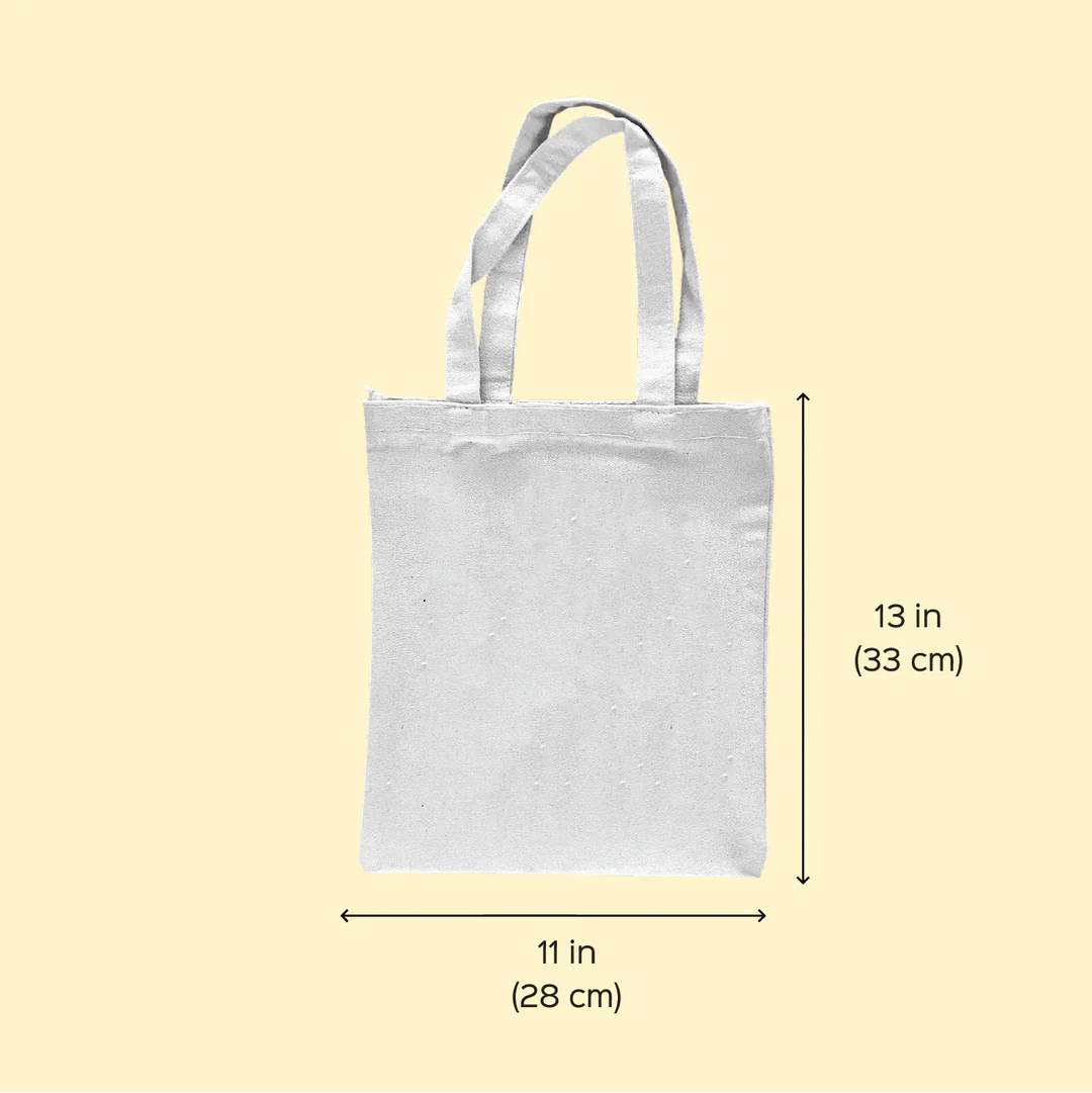 DIY Colour It Yourself Merry Christmas Cotton Tote Bag