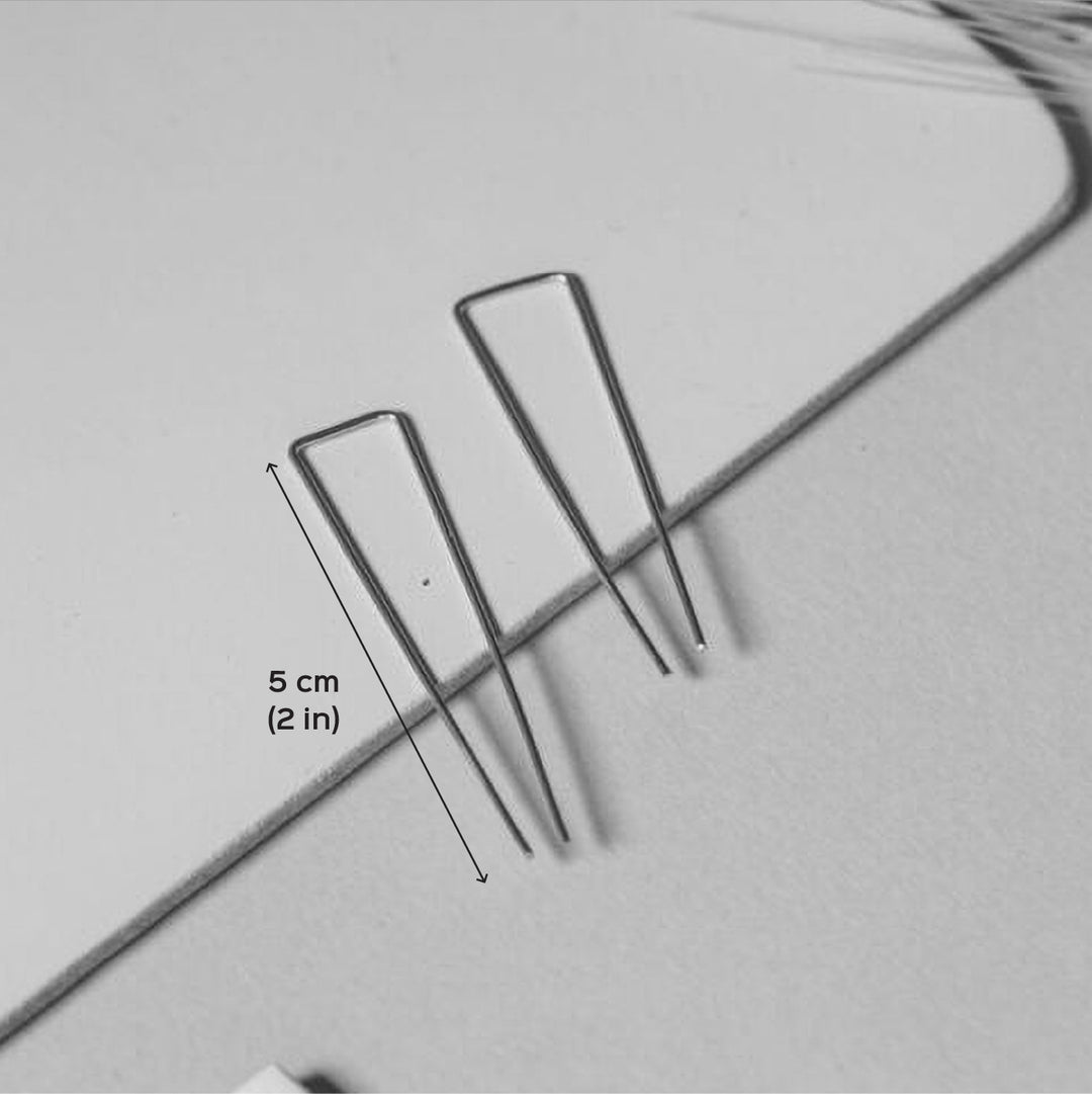 Handmade Triangular Pin Brass Earhooks