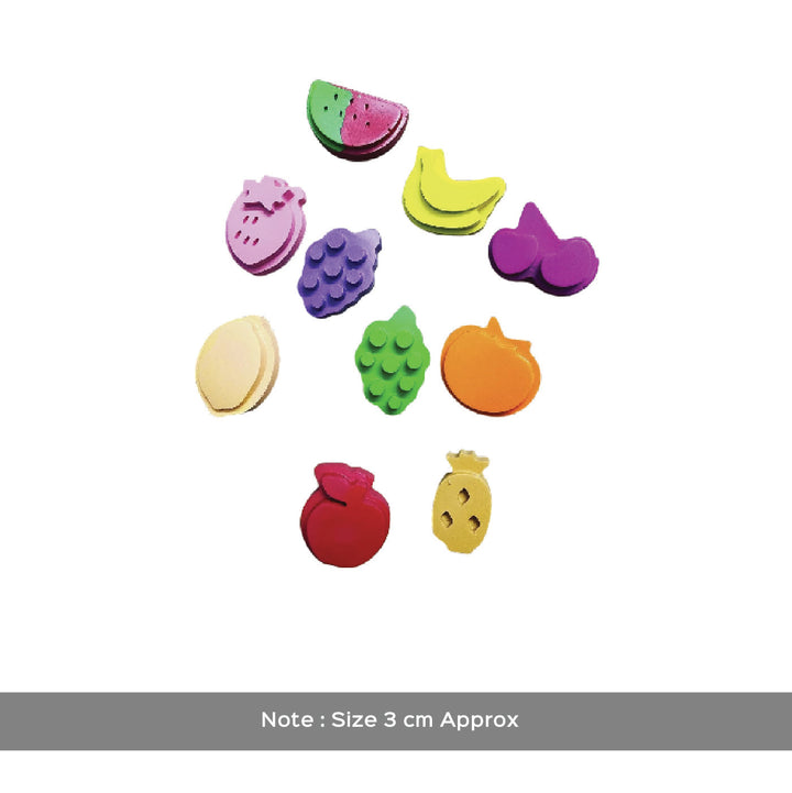Handmade Non-Toxic Fruit Crayons | Set Of 8