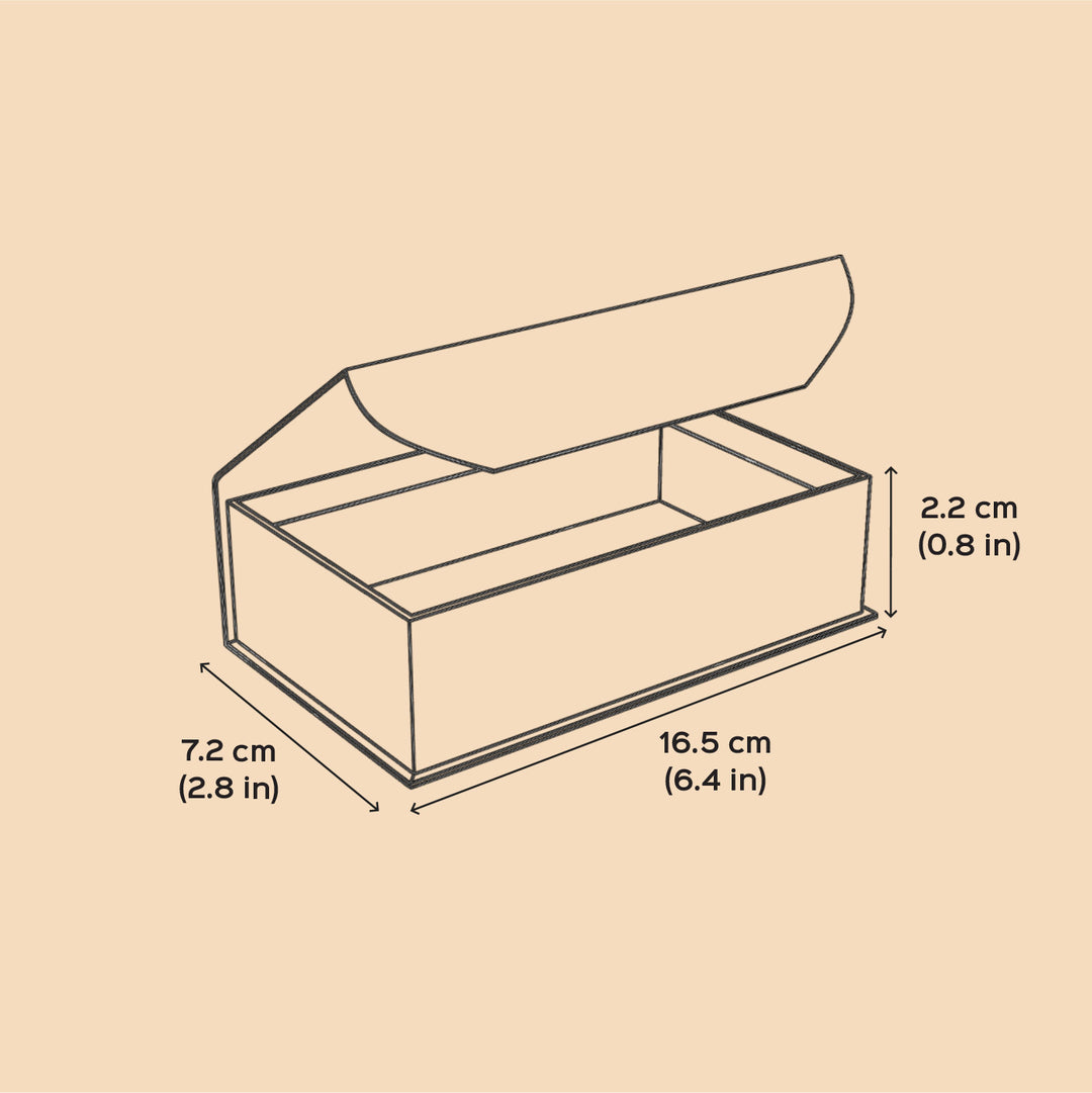 Handmade Agate Design Paper Gift Box