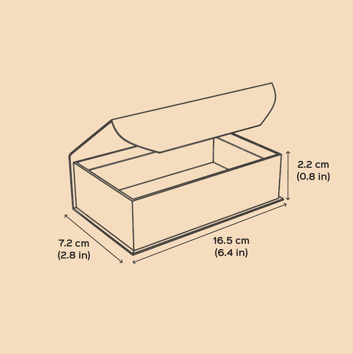 Handmade Agate Design Paper Gift Box
