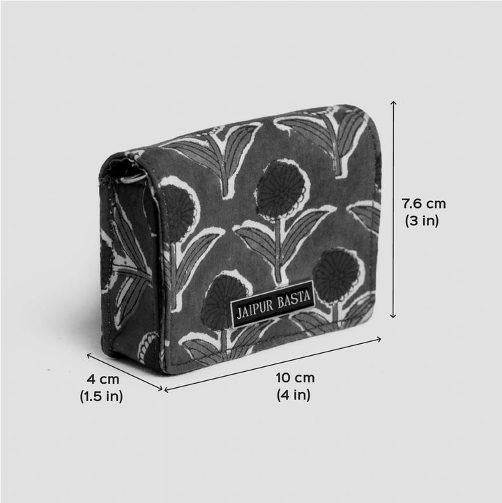 Bageechi Hand Block Printed Jugni Sling Bag