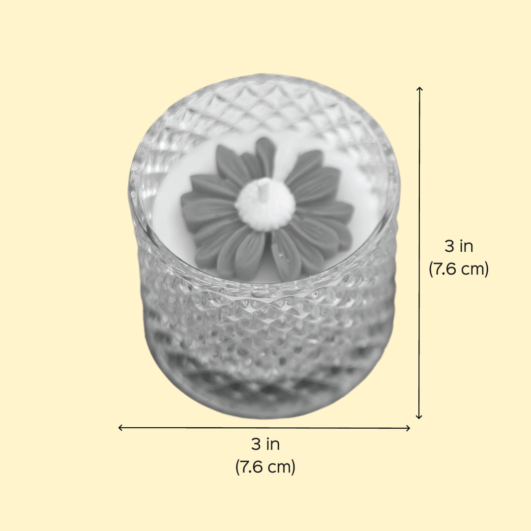 Assorted Handmade Big Crystal Jar Soy Wax Candle