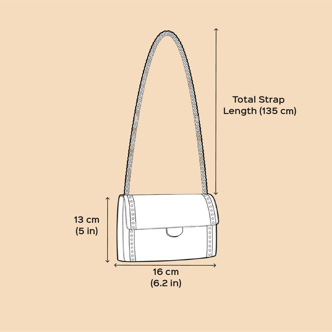 Handmade Embroidered Stay Weired Jacquard Sling Bag