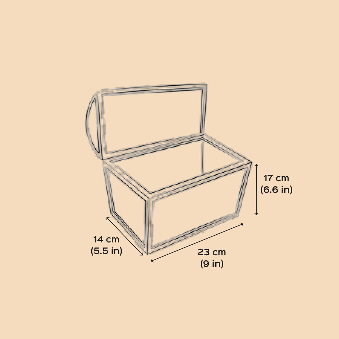 Handmade Blossom Large Sandook Paper Gift Box