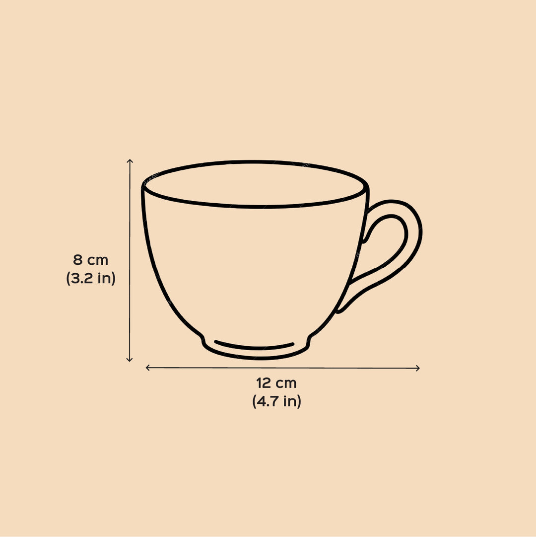 Handmade Mocha Majesty Ceramic Mug
