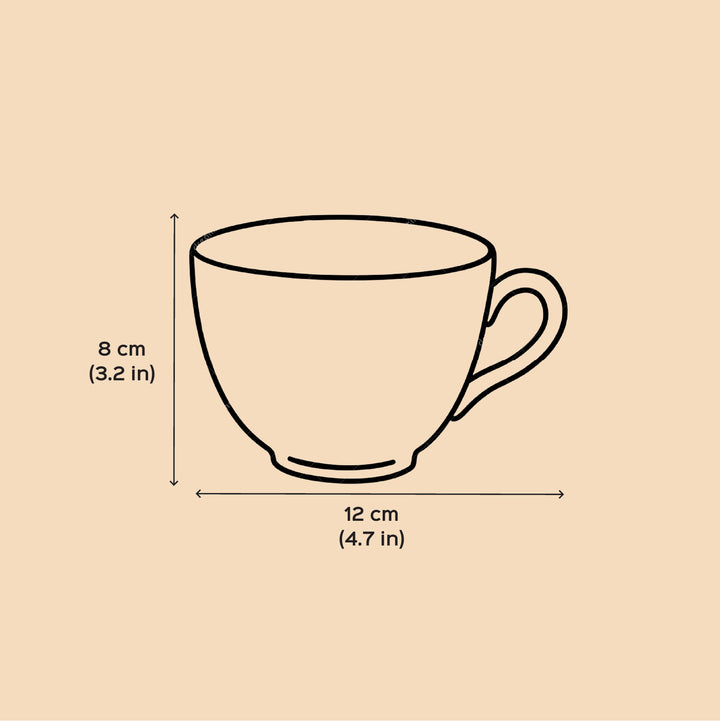 Handmade Mocha Majesty Ceramic Mug