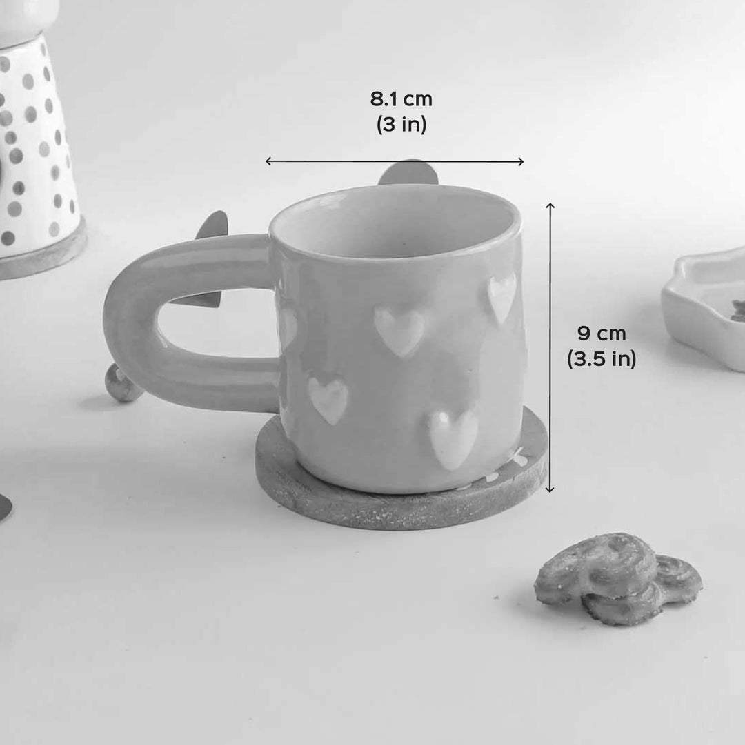 Handmade Cozy Skies Ceramic Mug