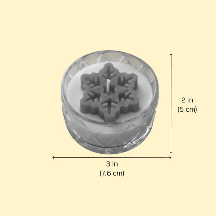 Handmade Small Crystal Jar Soy Wax Candle