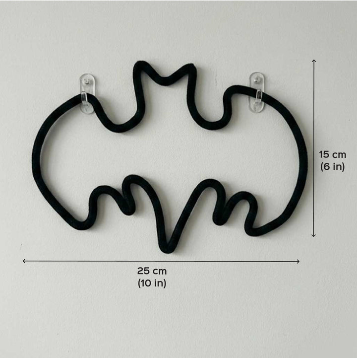 Handmade Knitted Wire Batman Hanging For Kids Room Decoration