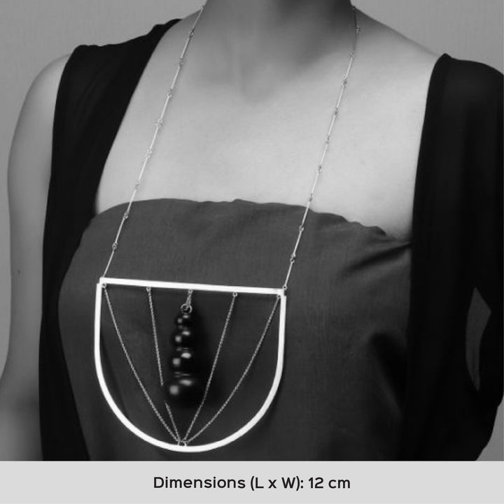 Contemporary Statement Kalash Design Necklace | 22K Gold Plated