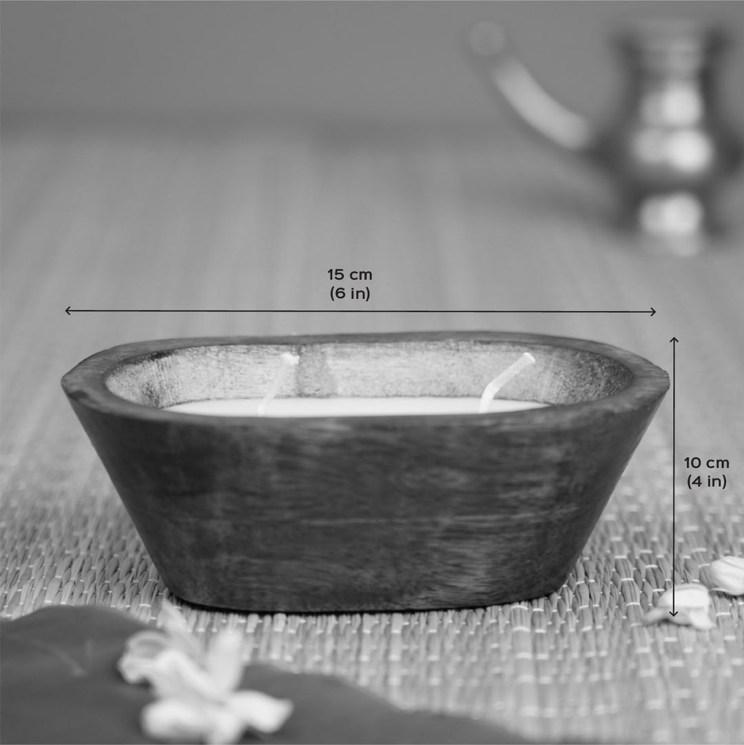 Handmade Boat Shaped Soy Wax Scented Candle