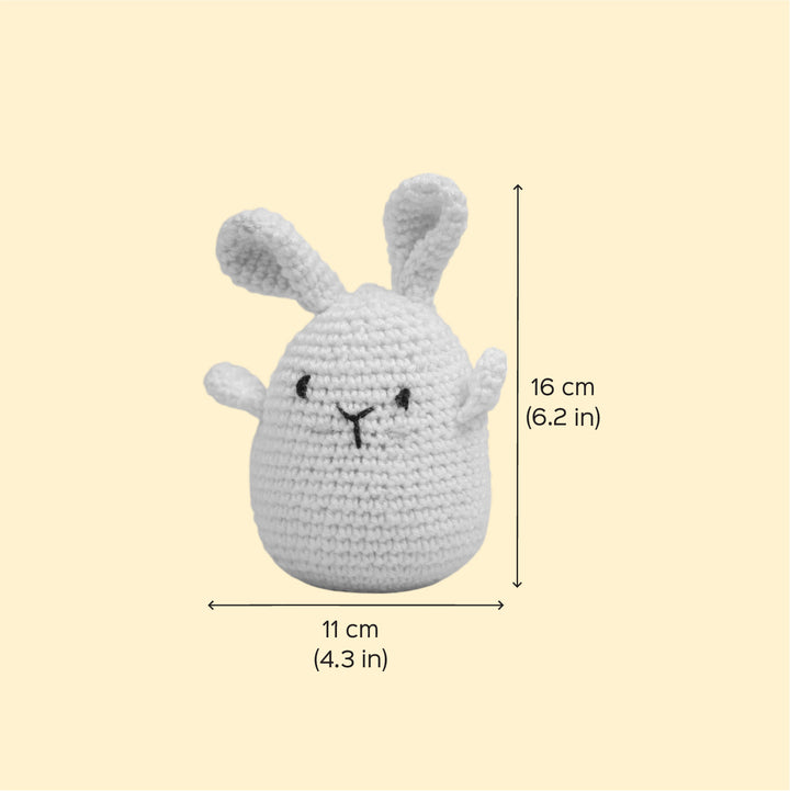 Handmade Crochet Bunny Theme Desk Toy