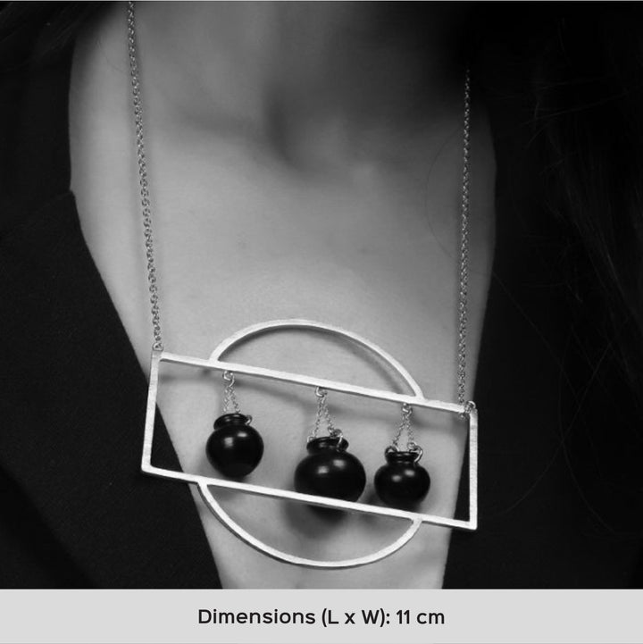 Statement Handi Handmade Necklace | 22K Gold Plated