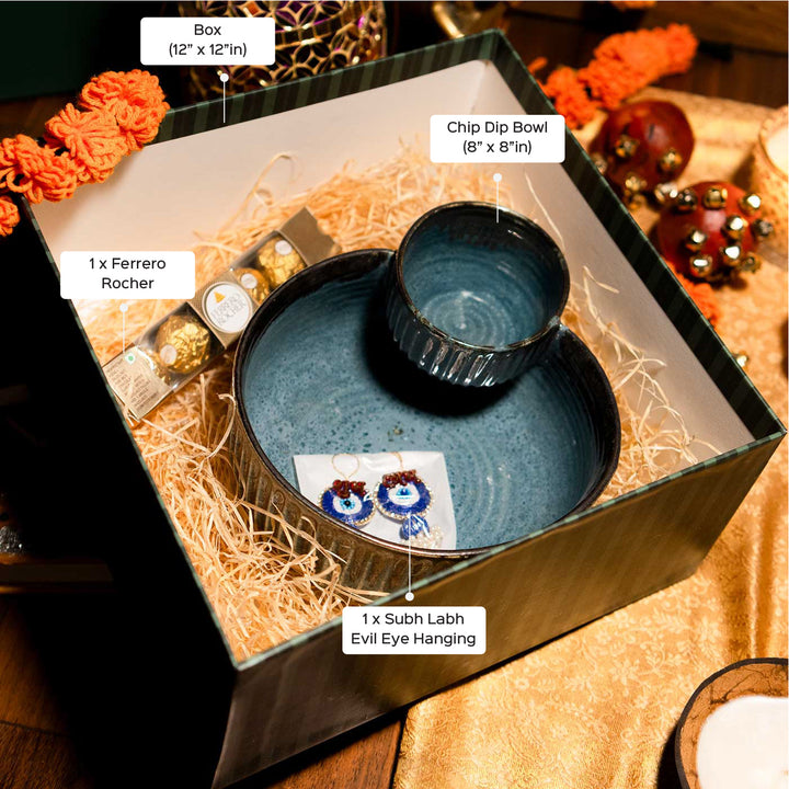 Premium Flavours Of Diwali Ceramic Gift Hamper | Set Of 3
