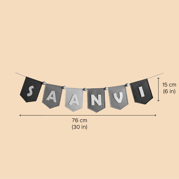 Personalized Handmade Rainbow Theme Felt Bunting
