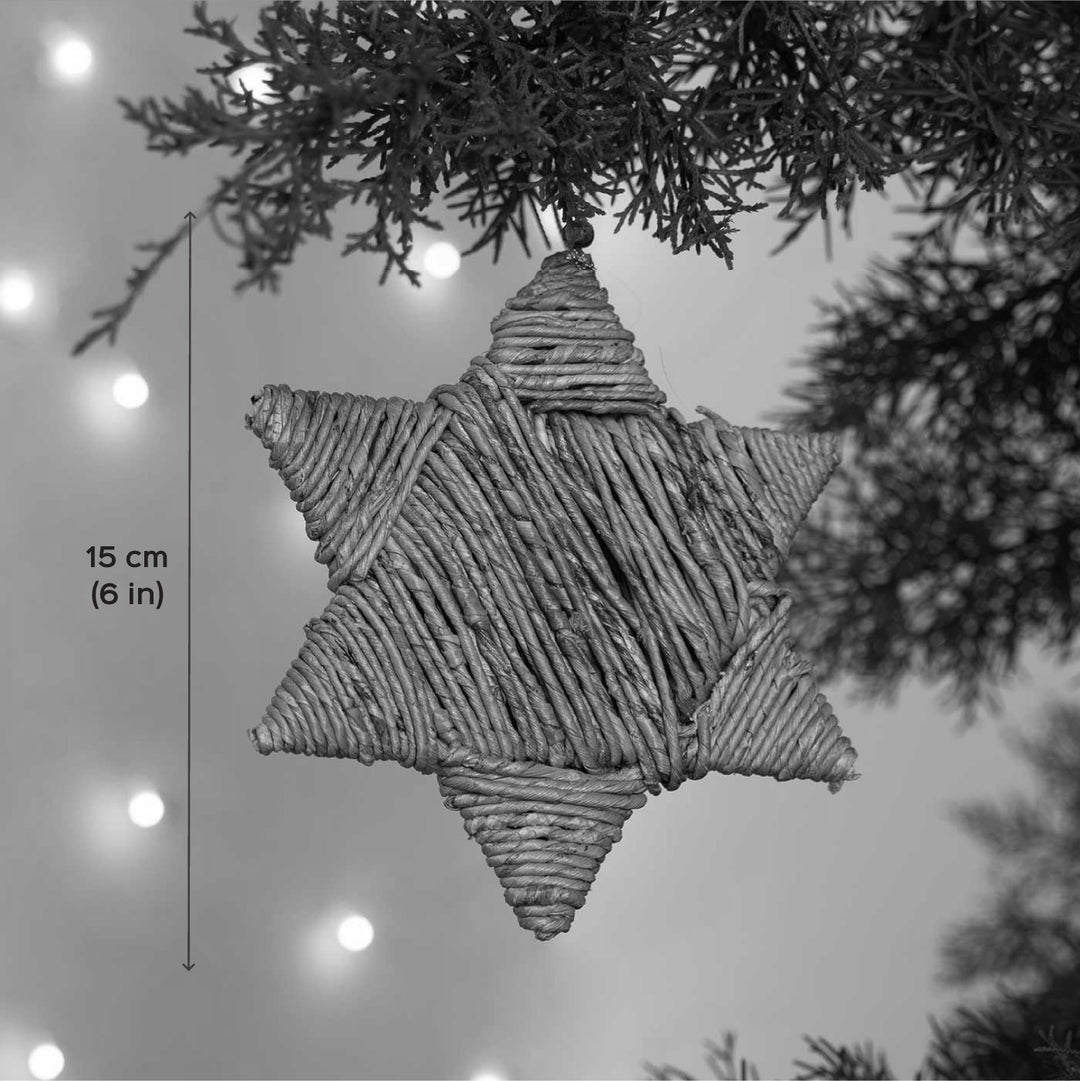 2 Pc | Handmade Banana Rope Stary Hanging