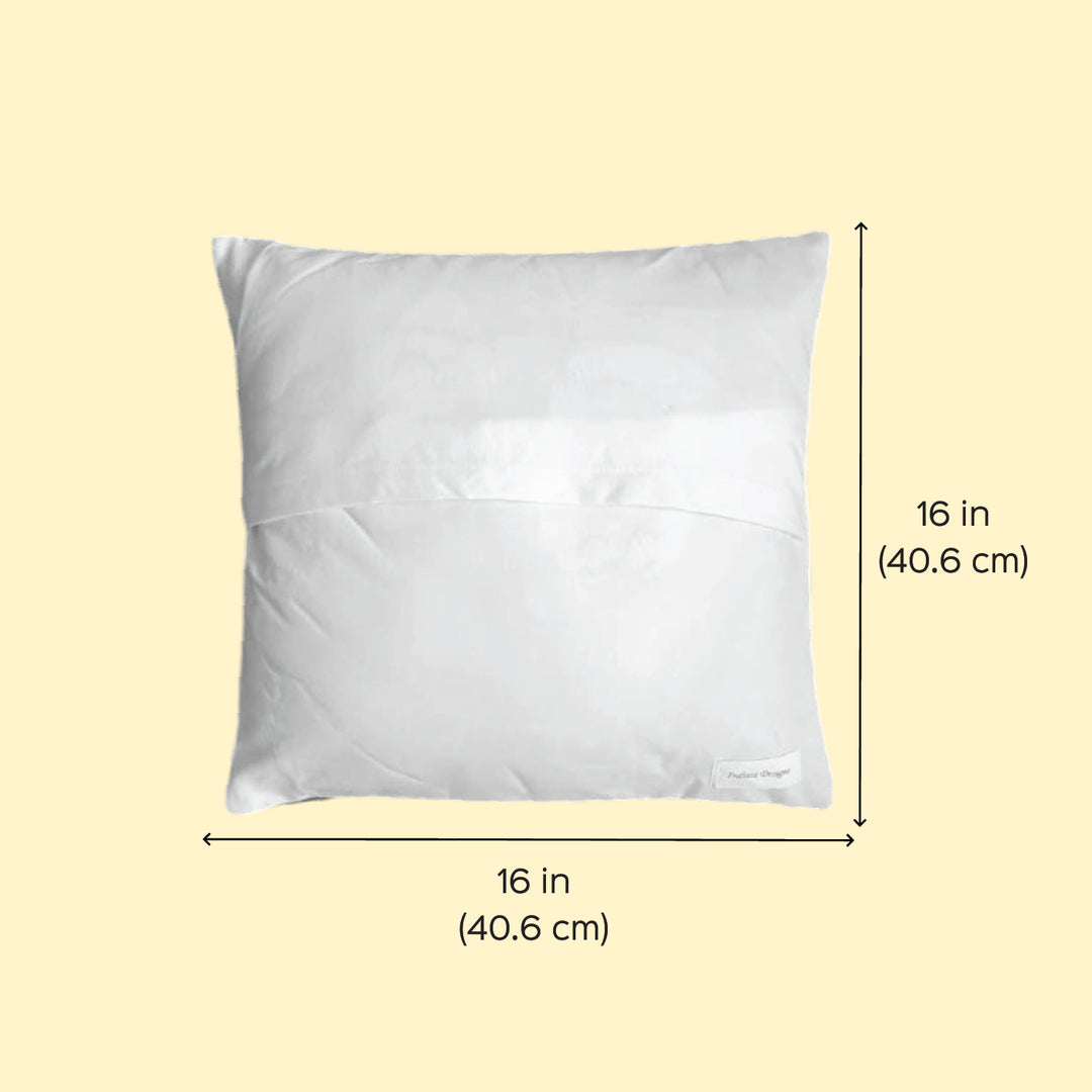 16 Inch | Printed Sundarban Mist Turning Tiger Cushion Cover