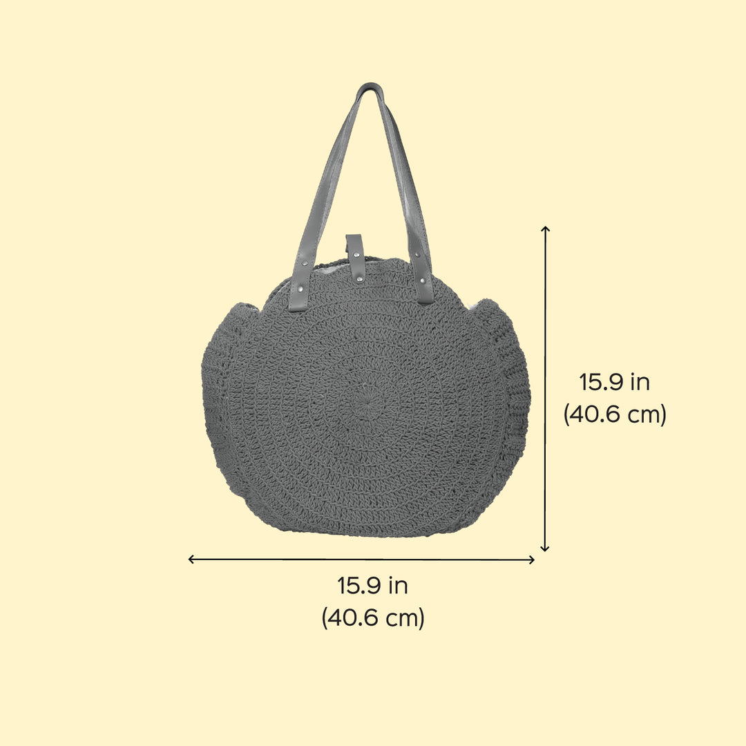 Handmade Crochet Urbane Shoulder Bag