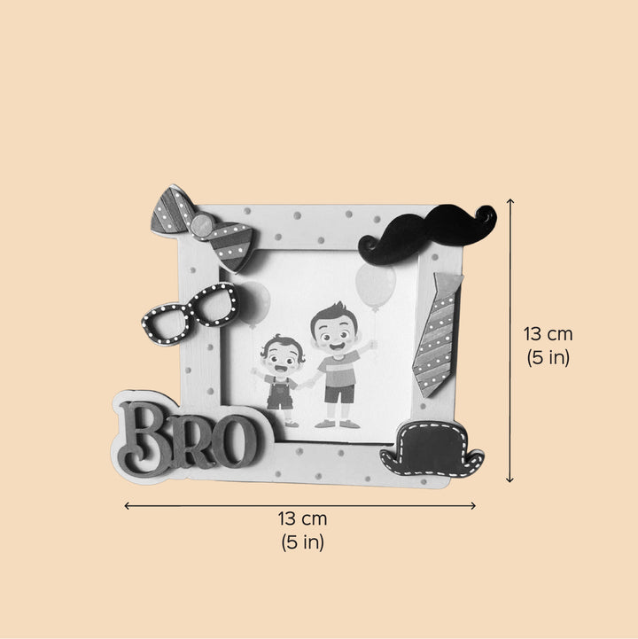 Hand-Painted "Dad" Theme Wooden Photo Frame For Fathers