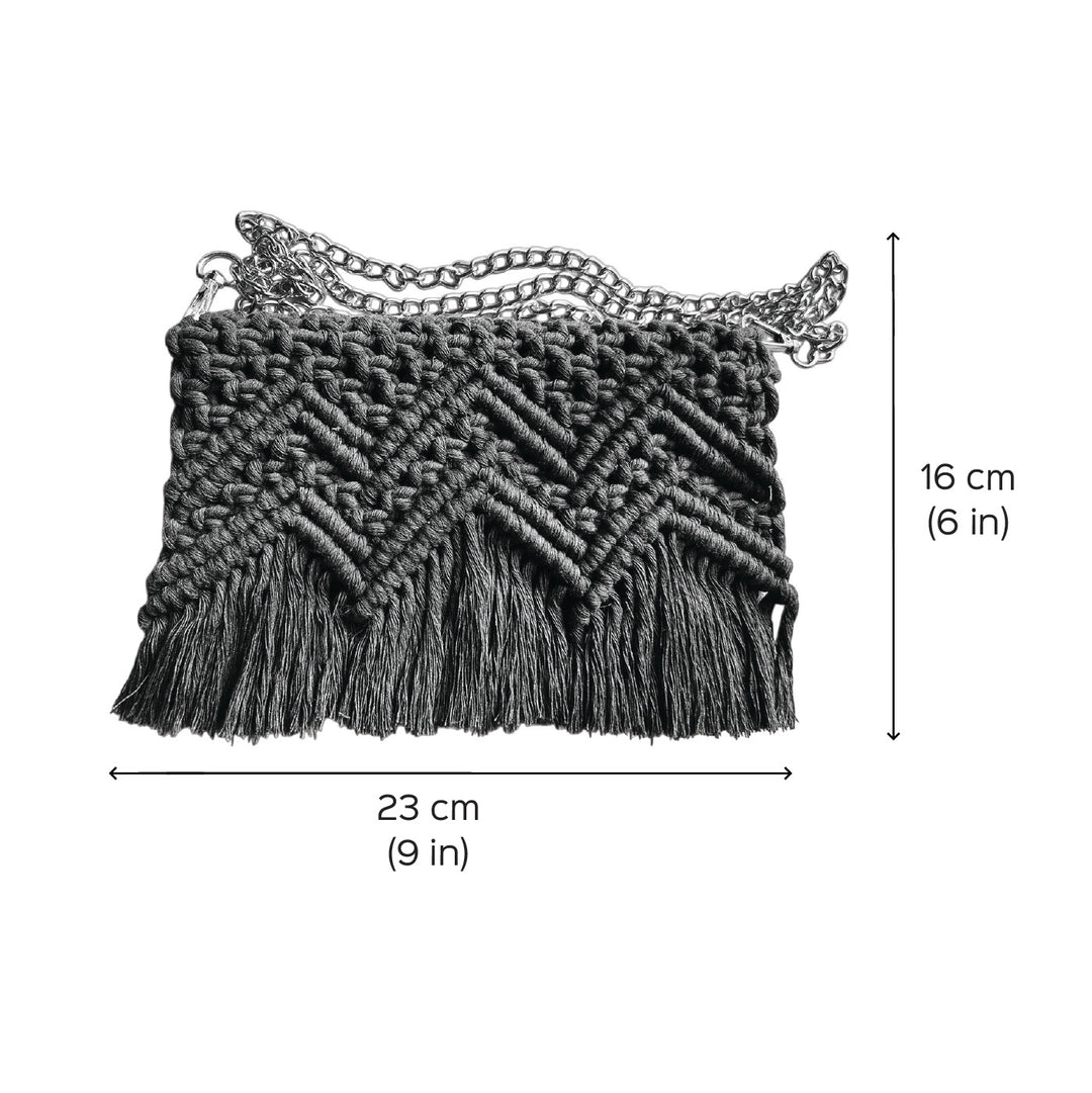 Handmade Stylish Macrame Sling Bag