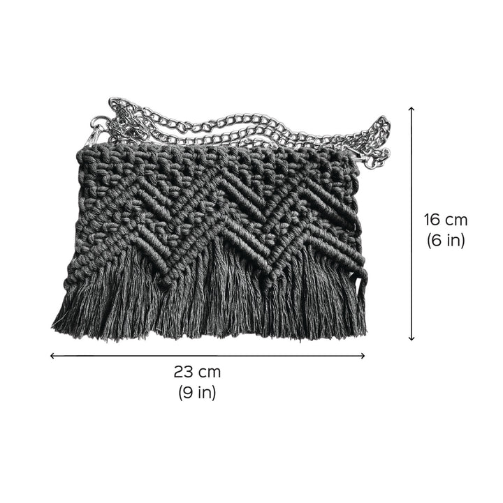 Handmade Stylish Macrame Sling Bag
