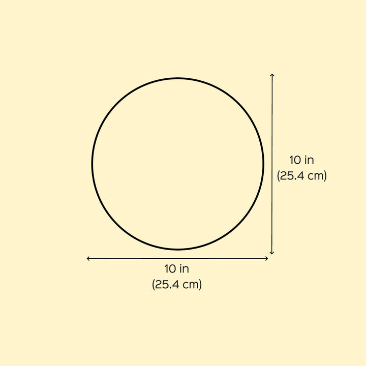 Handmade Tiger Theme Felt Wall Hoop