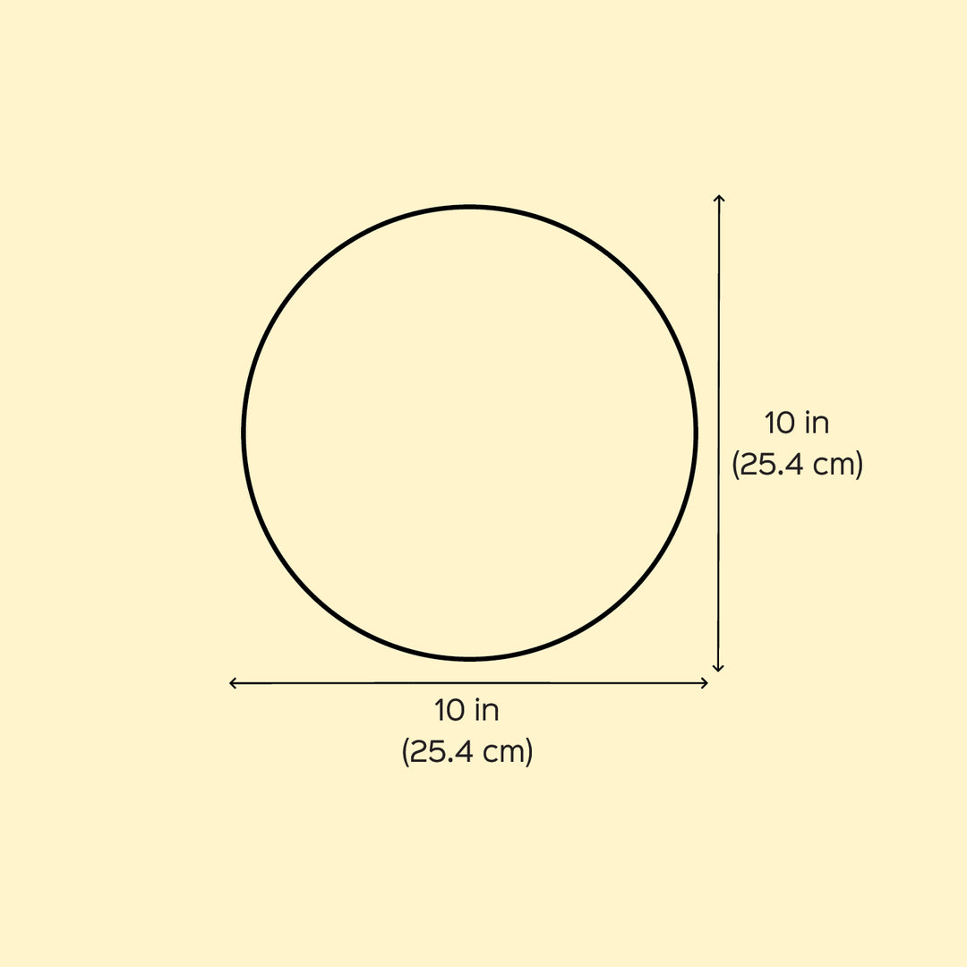 Handmade Deer Theme Felt Wall Hoop