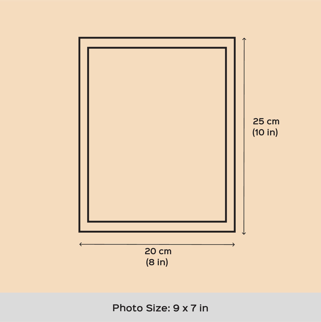 Photo Personalized Netflix Theme MDF Wood Photo Frame For Couples