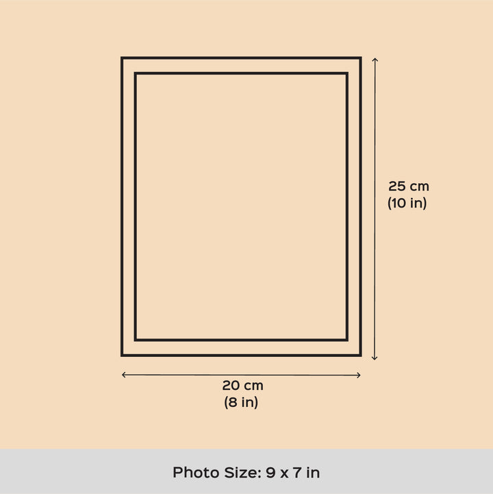 Photo Personalized Netflix Theme MDF Wood Photo Frame For Couples