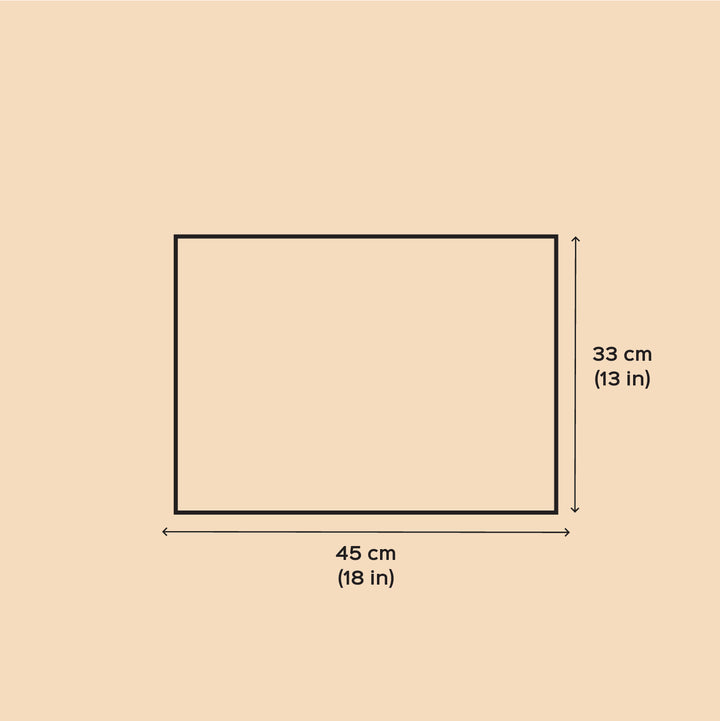 4 Pc | Handmade Lace Embroidered Reindeer Tales Green Table Mat