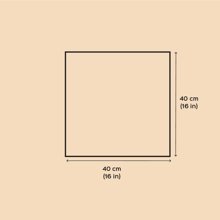 4 Pc | Handmade Lace Embroidered Reindeer Tales Green Napkin