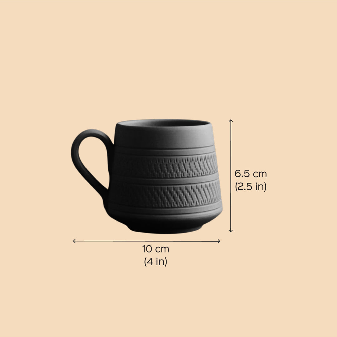 Handmade Nawabi Terracotta Tea Cups | Set Of 6